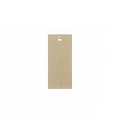 Drveni proizvodi za izradu bižuterije - pravougaonik 3.5 cm