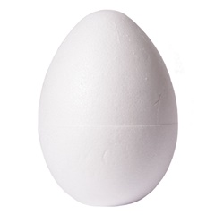 Jaje od stiropora - izaberite veličinu