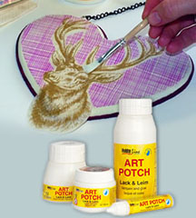 Lak i lepak za dekupaž HOBBY Line ART POTCH Varnish & Glue - 150 ml - 250 ml