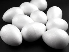 Jaje od stiropora - izaberite veličinu