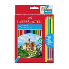 Bojice Faber-Castell šestougaone / set od 36 boja