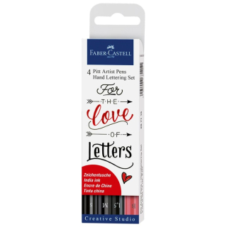 PITT umetnički markeri set Hand Lettering Love - 4 kom
