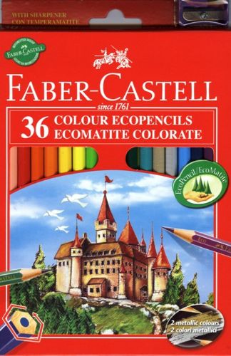 Drvene bojice Castell set - 36 boja