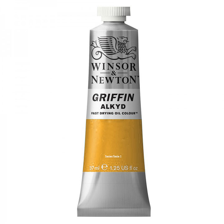 Uljana boja brzosušeća Winsor & Newton Griffin Alkyd 37 ml Indian Yellow