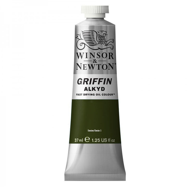 Uljana boja brzosušeća Winsor & Newton Griffin Alkyd 37 ml Olive Green