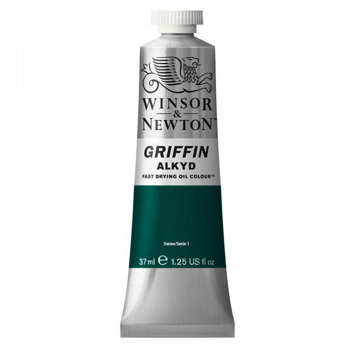 Uljana boja brzosušeća Winsor & Newton Griffin Alkyd 37 ml Phthalo Green
